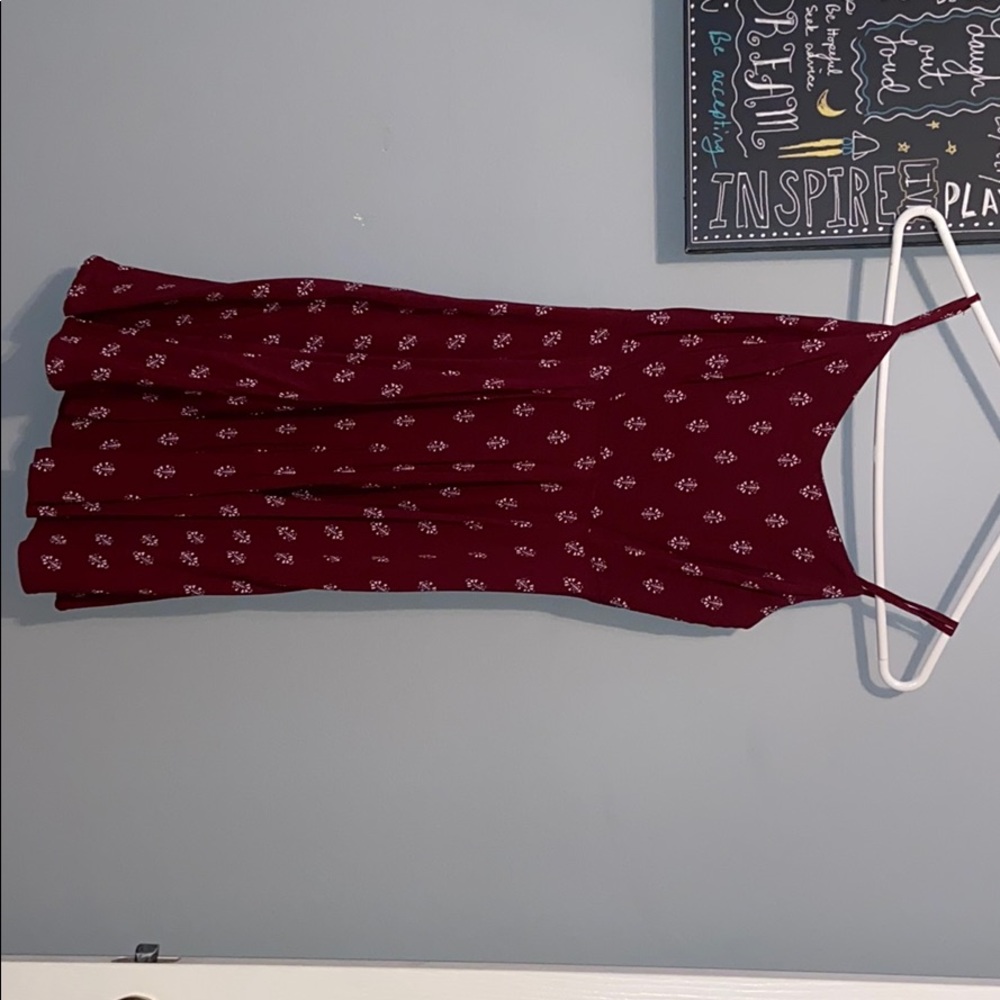 Burgundy Dress